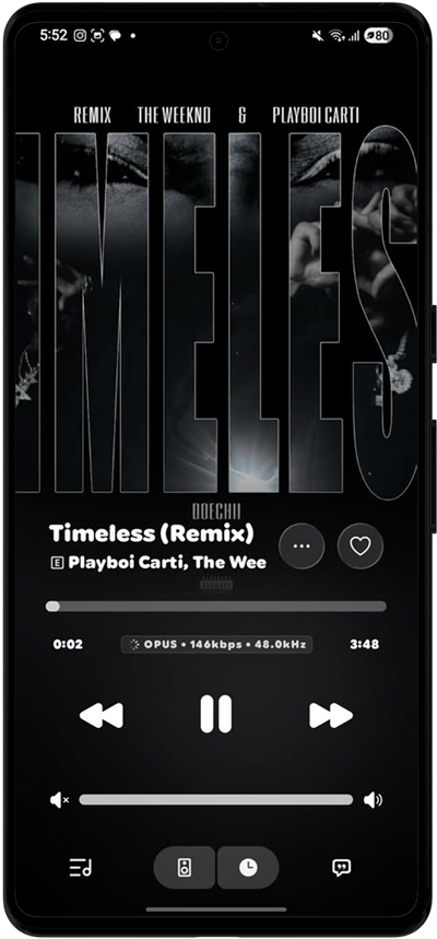 BeatWave Player UI